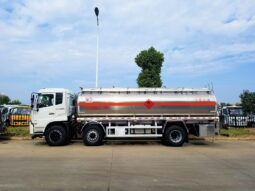20000L Aluminum Alloy Fuel Tank Truck Dongfeng Tianjin