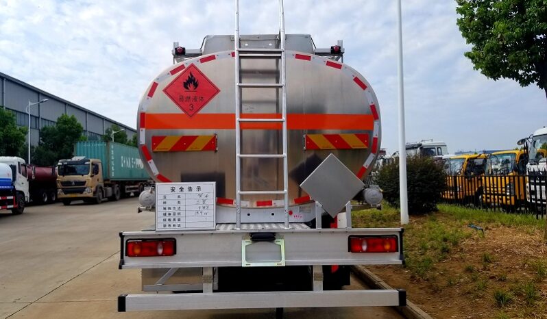 
20000L Aluminum Alloy Fuel Tank Truck Dongfeng Tianjin full									