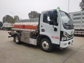 2500L Aluminum Alloy Fuel Tank Truck Dongfeng Dolica