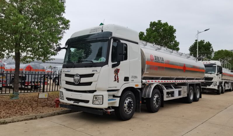 
30000L Aluminum Alloy Fuel Tank Truck Foton Ouman full									