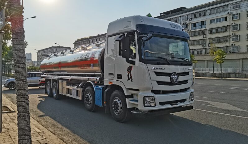 
30000L Aluminum Alloy Fuel Tank Truck Foton Ouman full									