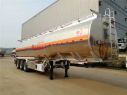 Aluminum Alloy Fuel Tank Trailer كامل