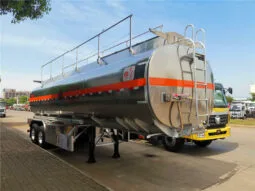 Aluminum Alloy Fuel Tank Trailer كامل