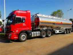 Aluminum Alloy Fuel Tank Trailer كامل
