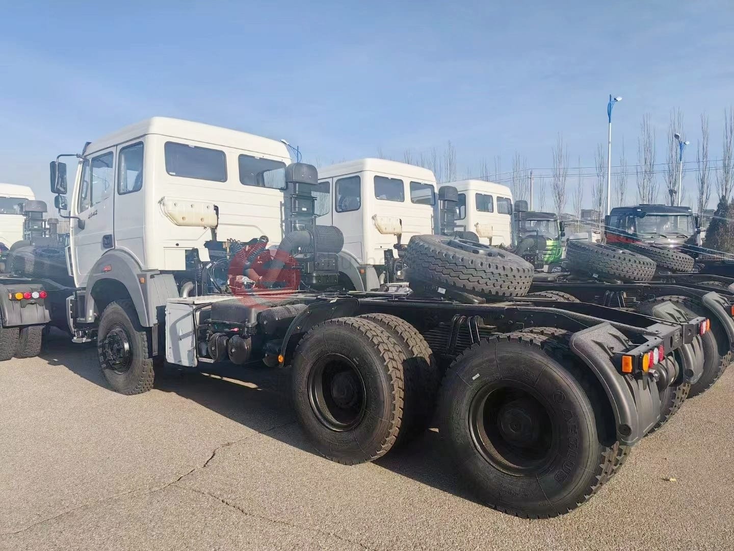 New Order Received from Africa for BEIBEN 6x4 Tractor Truck – A Testament to Quality and TrustRear view